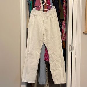 Good American white jeans.